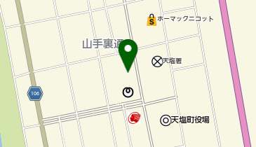 株式会社天塩モータースの地図画像