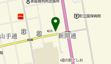 北海道新聞販売店の地図画像