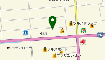 斜里オート商会の地図画像