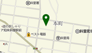 シオ理容院の地図画像