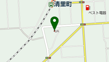 ホクレン中斜里製糖工場清里原料所の地図画像