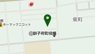 訓子府町役場 教育委員会 社会教育課の地図画像