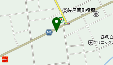 北海道新聞今野販売所の地図画像