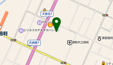 有限会社毛利ラジオ店の地図画像
