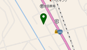 亀田金物店の地図画像