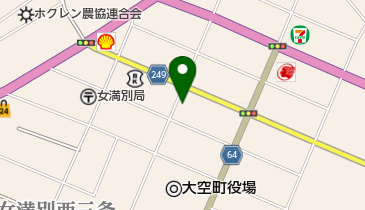 藤原工業株式会社 網走支店の地図画像