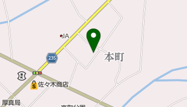 清文堂印刷株式会社厚真支店の地図画像
