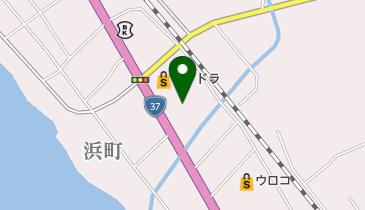 株式会社くまやの地図画像