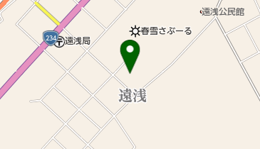 日本キリスト教会遠浅教会の地図画像