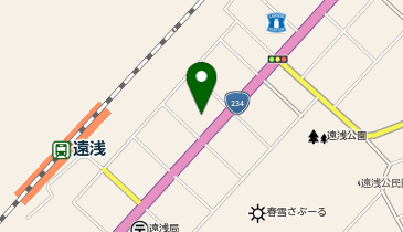 遠浅自動車整備工場の地図画像