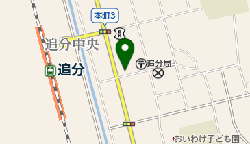 ありやま理容室の地図画像
