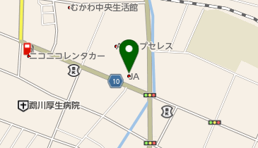 鵡川農協の地図画像