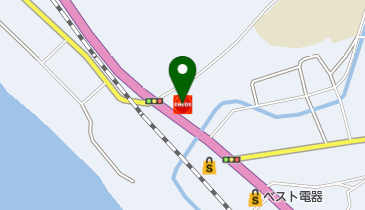 有限会社道南石油の地図画像