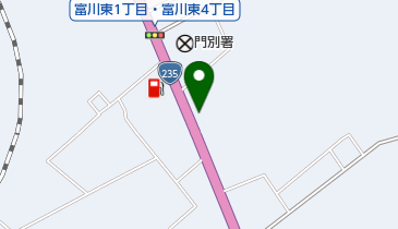 大洋石油株式会社資材部の地図画像