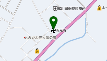 西光寺の地図画像