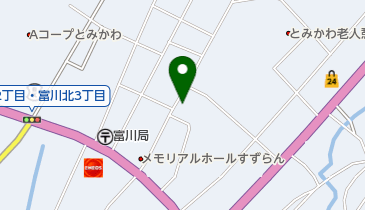 ロダン美容室の地図画像