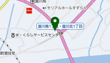 タイム理容院の地図画像