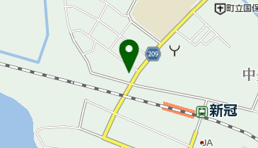 メディアサイジョウ新冠店の地図画像