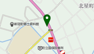 有限会社グリーンハウス新冠生花店の地図画像