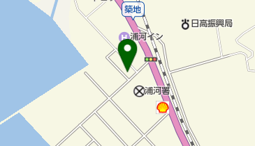 高田水産の地図画像