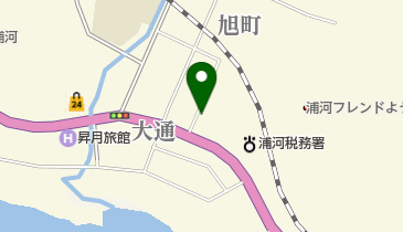 大光明教会浦河支部の地図画像