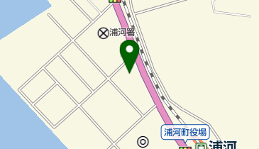 日高軽種馬農協の地図画像