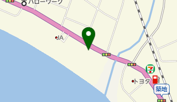 西口商店の地図画像