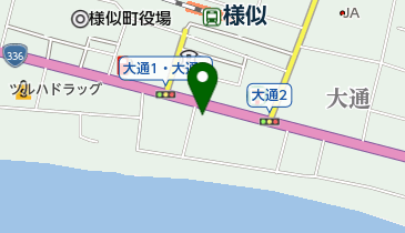 様似調剤薬局の地図画像