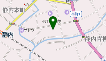 静内産業株式会社家具部の地図画像