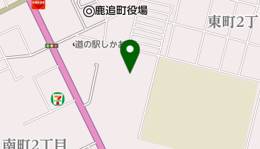 鹿追小学校の地図画像