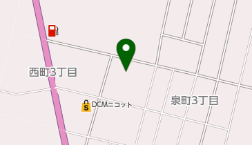 鹿追消防署の地図画像