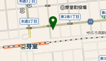 芽室商工協同組合の地図画像
