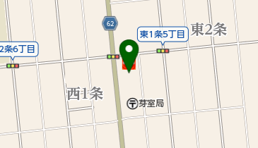 ラッキー理容の地図画像