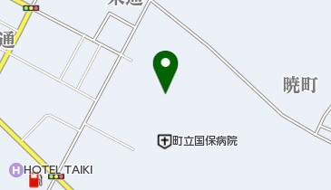 大樹町特別養護老人ホームコスモス苑の地図画像