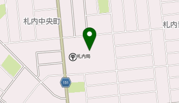 幕別町役場 札内支所の地図画像