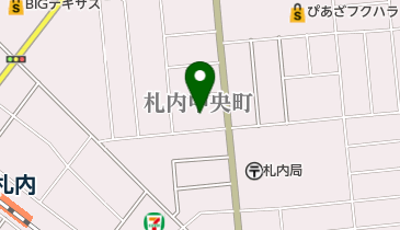 植竹整骨院の地図画像