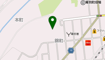 幕別町役場 教育委員会の地図画像