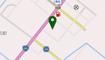 岡本精肉店の地図画像