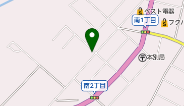 つかやふとん店の地図画像