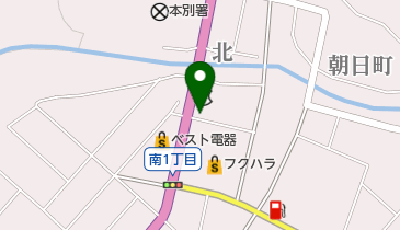 住友生命保険相互会社釧路支社本別支部の地図画像