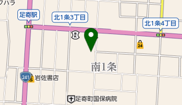 足寄町商工会の地図画像