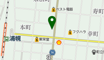 有限会社浦幌印刷の地図画像