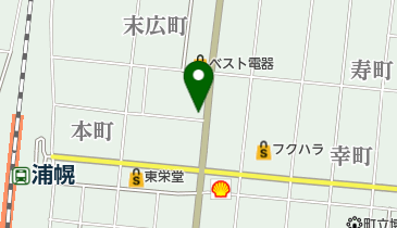 横山サイクルの地図画像