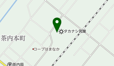 タカナシ乳業株式会社北海道工場の地図画像