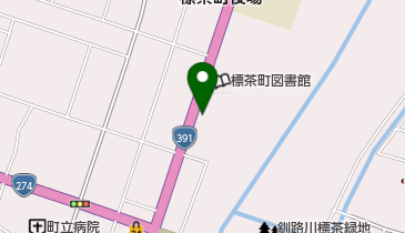 舘田理容所の地図画像