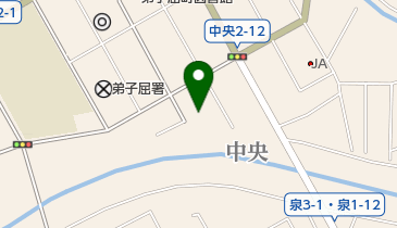 法華経寺の地図画像