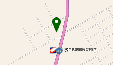 そば処福住弟子屈店の地図画像