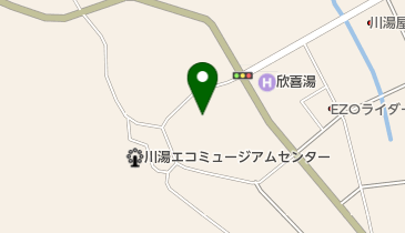 弟子屈町役場 川湯ふるさと館の地図画像