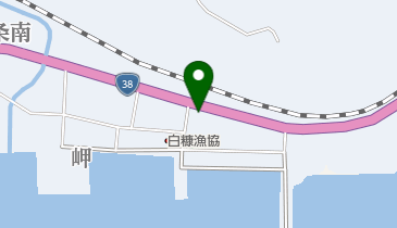 白糠森石油の地図画像