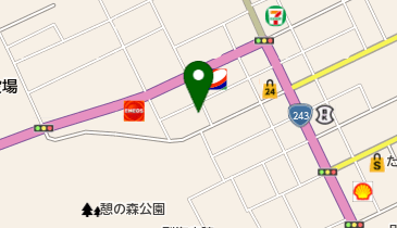 スナックサテンドールの地図画像